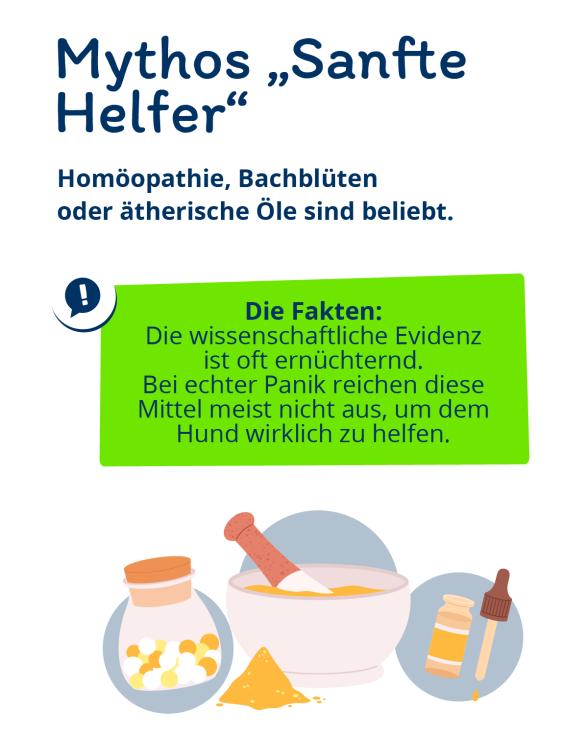 Infografik: Natürliche Mittel bei Geräuschangst