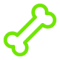 Hundeknochen - Icon für Hund